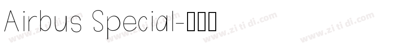 Airbus Special字体转换